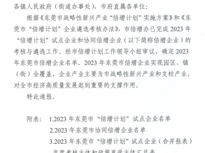 屢獲殊榮！國(guó)亨公司再次入選“倍增計(jì)劃”企業(yè)